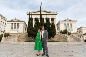 Neoclassical Athens photo sessions