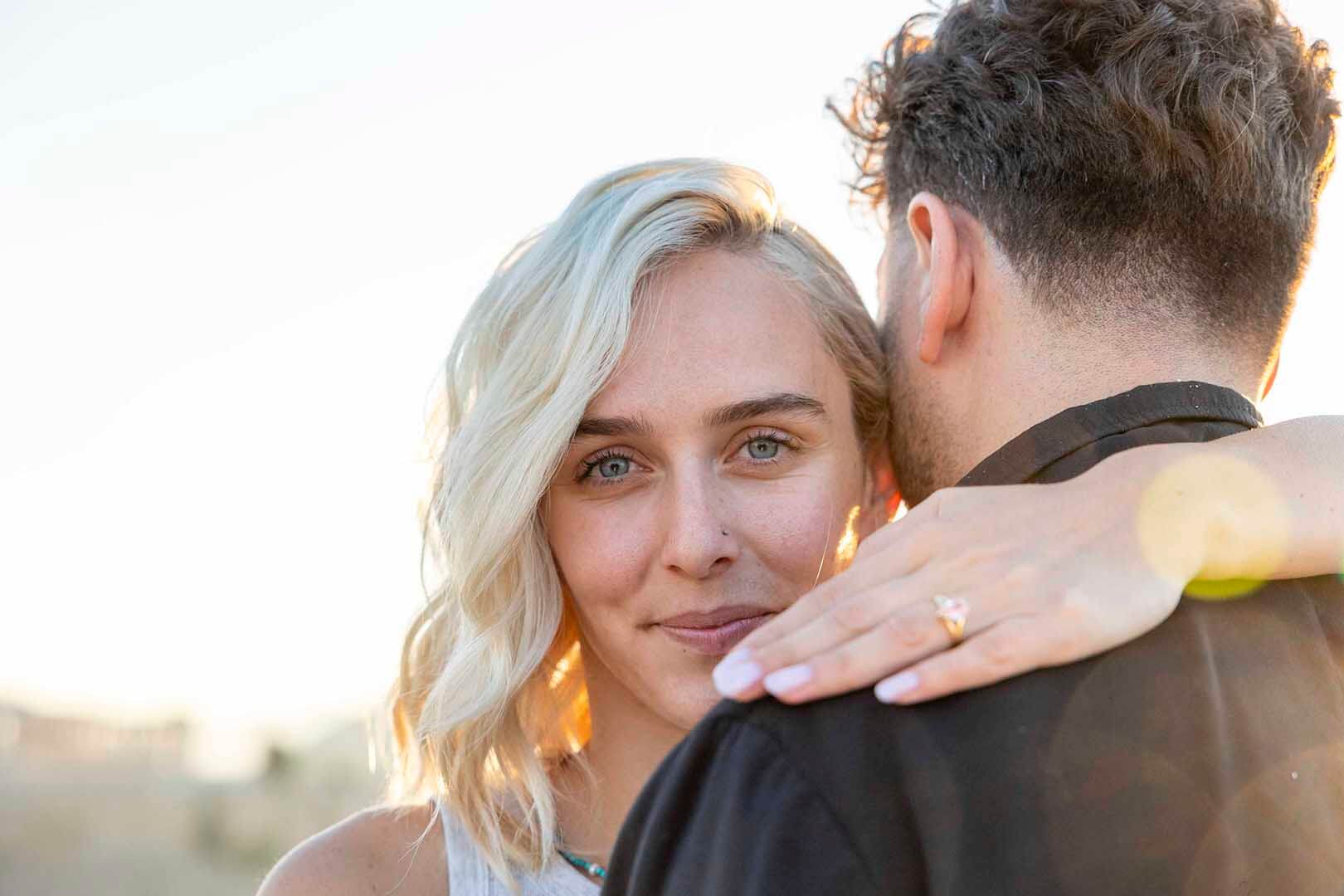 proposal at sunrise